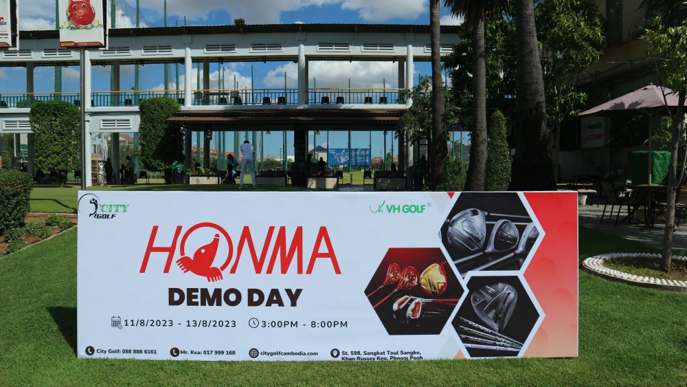 VH Golf thông báo sự kiện Honma Demo Day Phnom Penh, Cambodia 11/8/2023