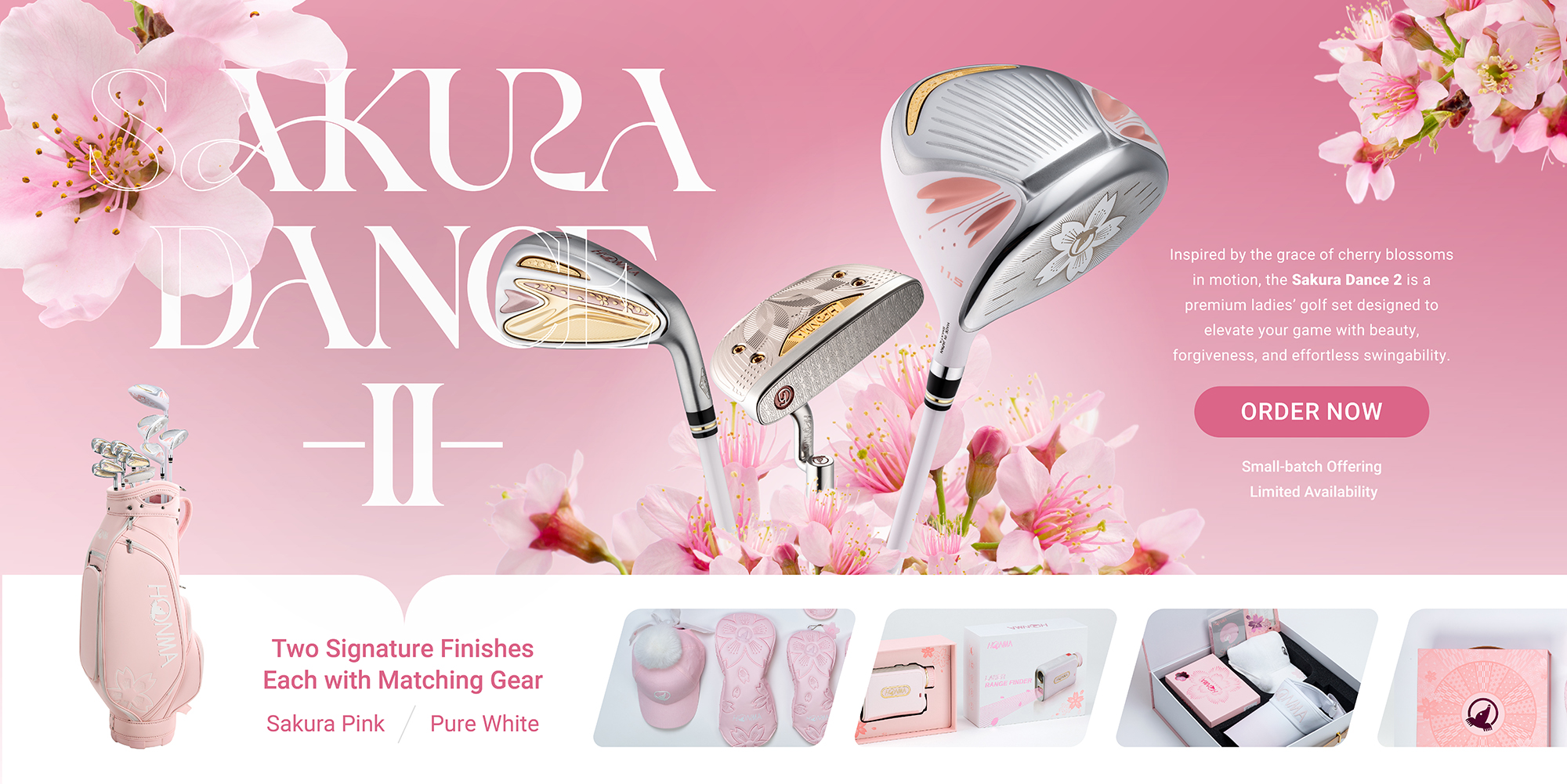 Sakura Dance 2 – Website Banner