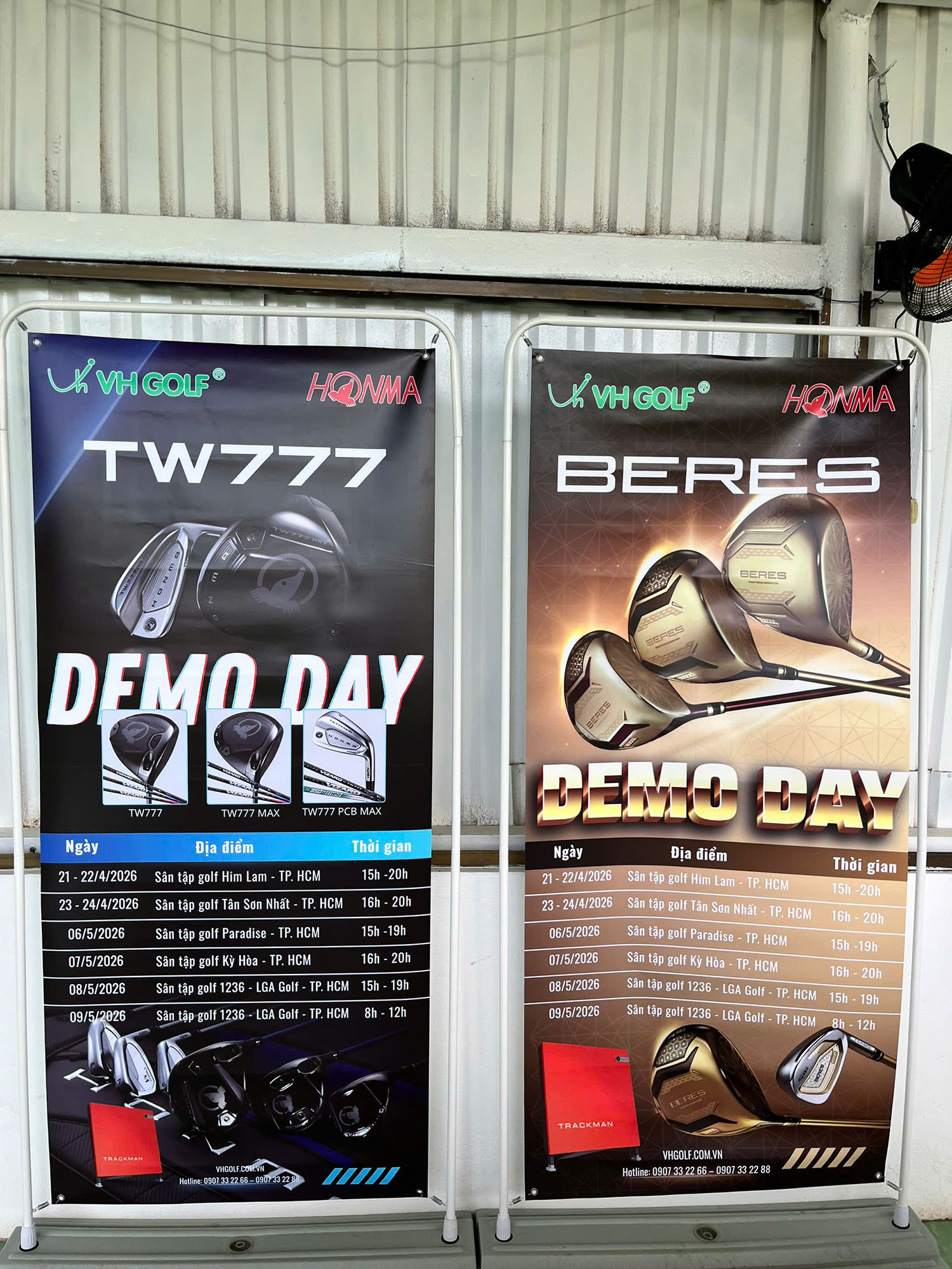 Cập Nhật Sự Kiện Demo Gậy Golf Honma Tại Sân Tập Golf Paradise 06/05/2026