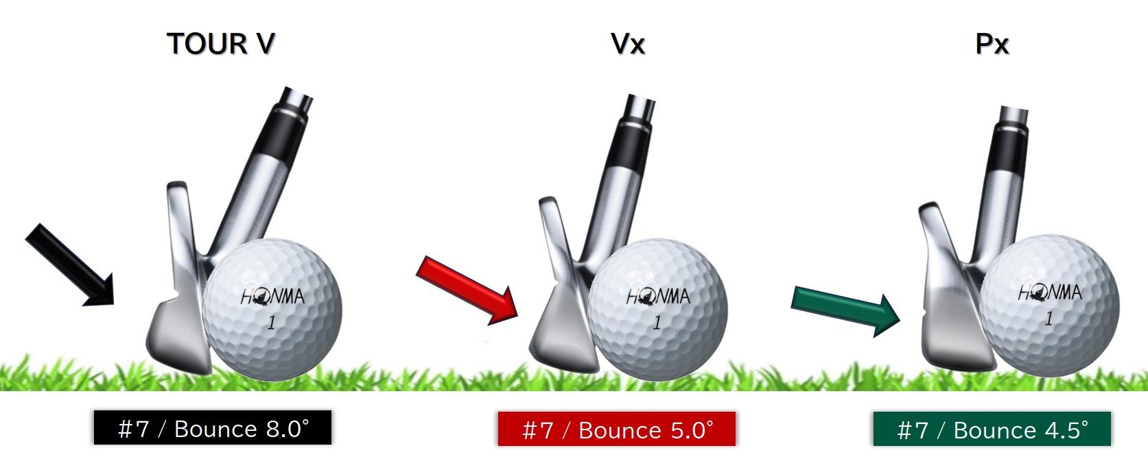 Bộ Gậy Sắt Honma T//World Tour V (2026) (#4-10)